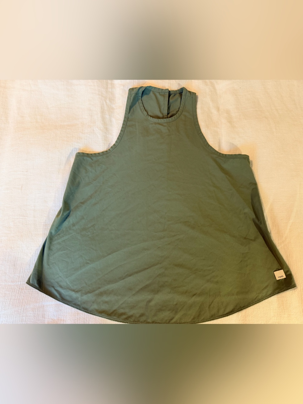 Vuori Olive Green Villa Racerback Tank